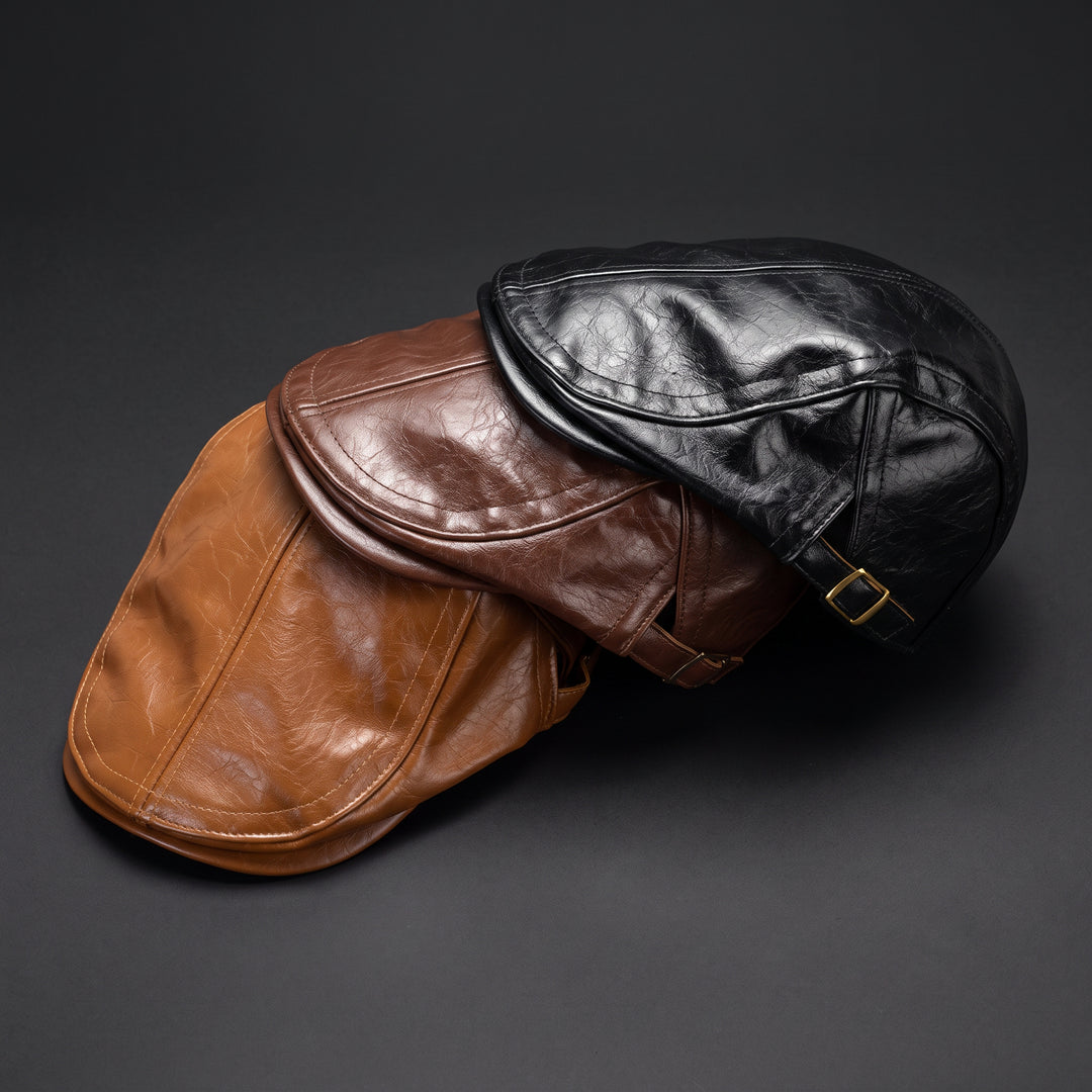 Mansory Leather Flat Cap