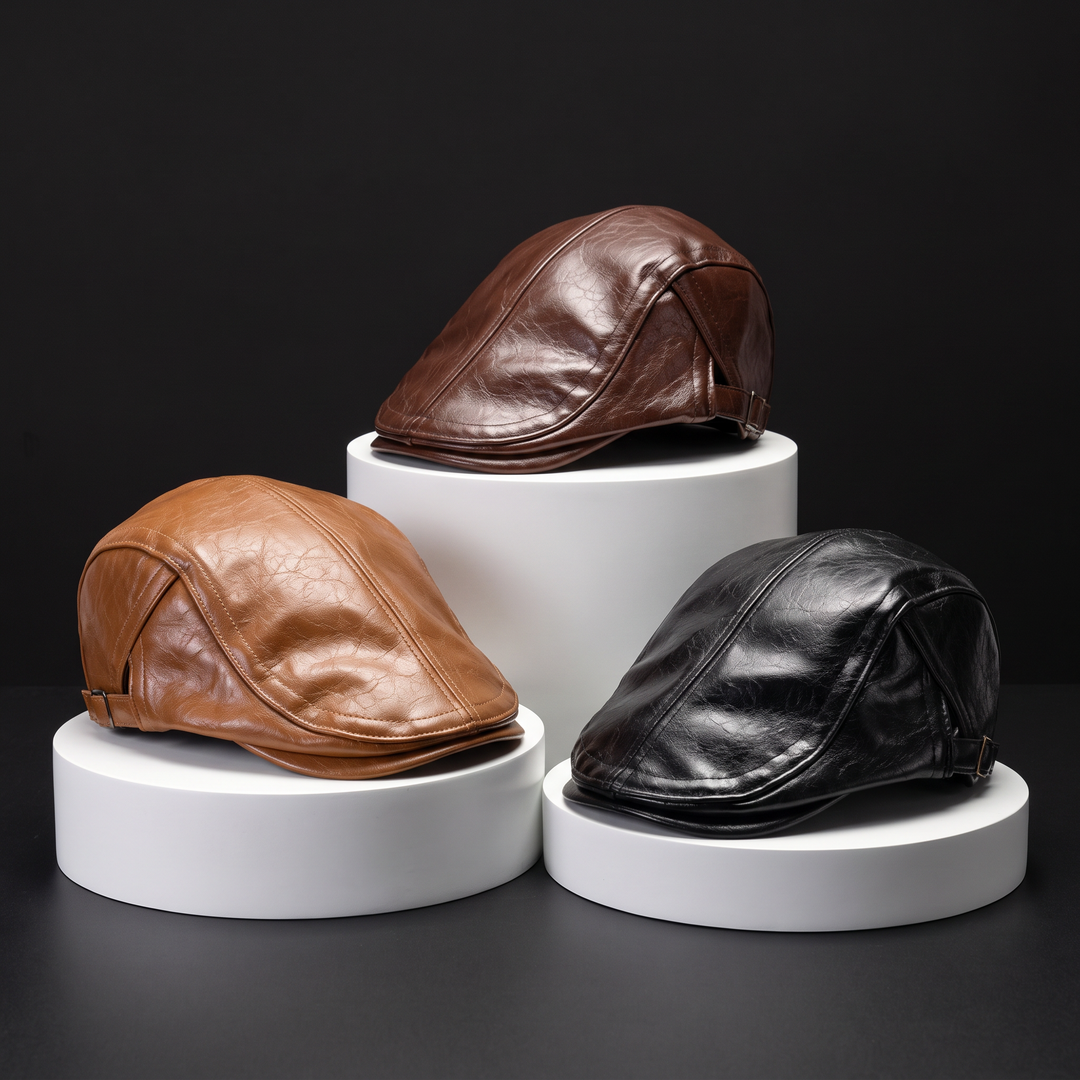 Mansory Leather Flat Cap