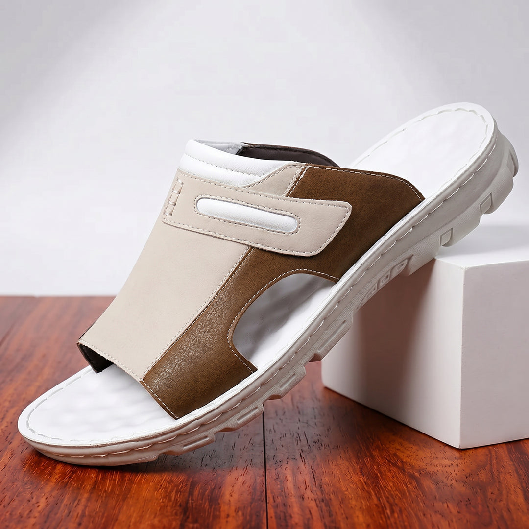 Costa Leather Slide Sandal