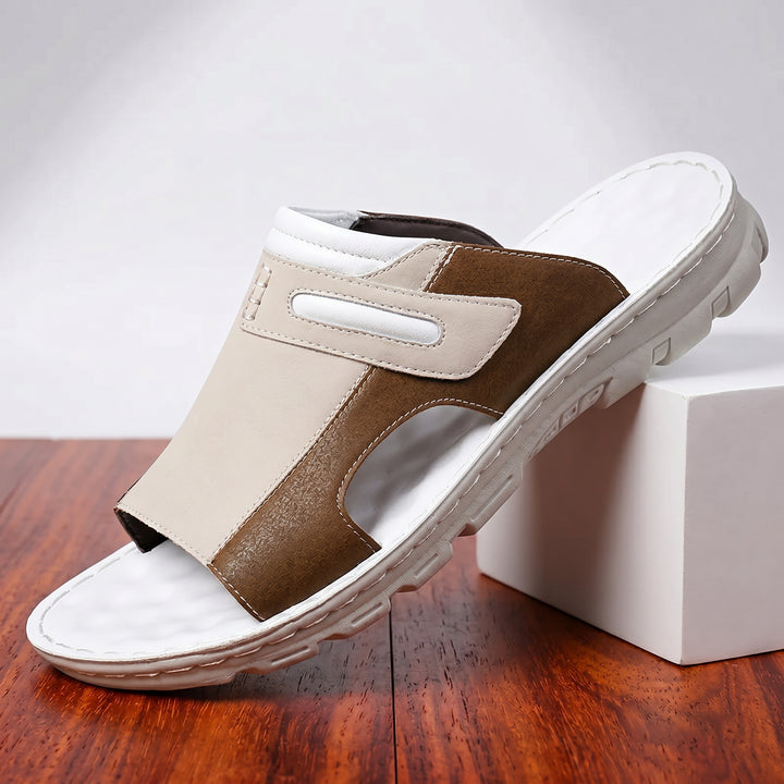 Costa Leather Slide Sandal