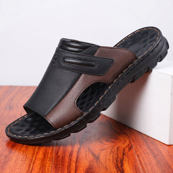 Costa Leather Slide Sandal