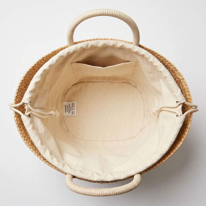 Dolce Frutta Straw Tote Bag