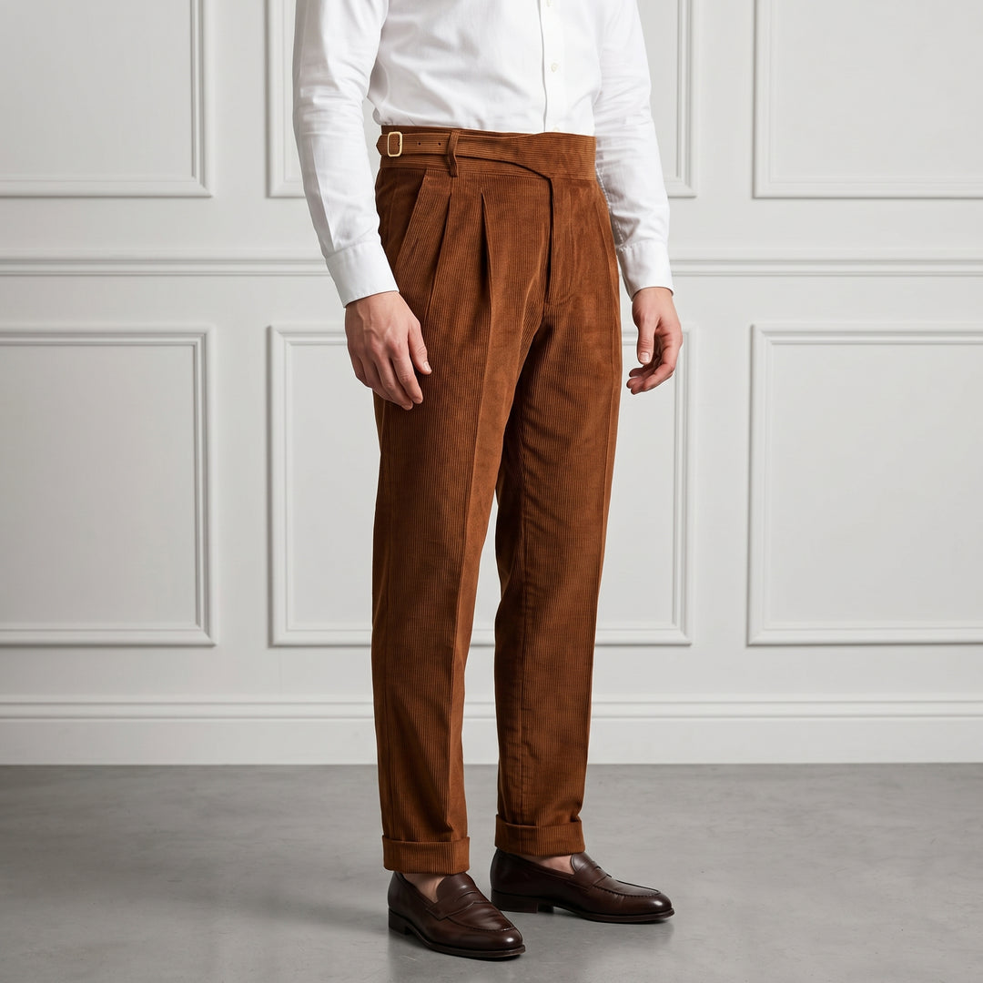 Lorenzo Corduroy Gurkha Pant