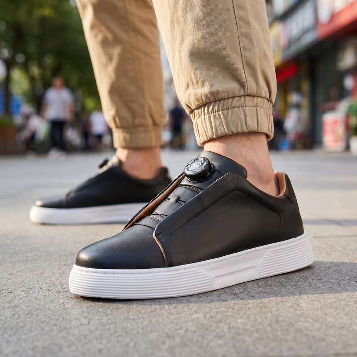 Hudson Orthopedic Leather Sneaker