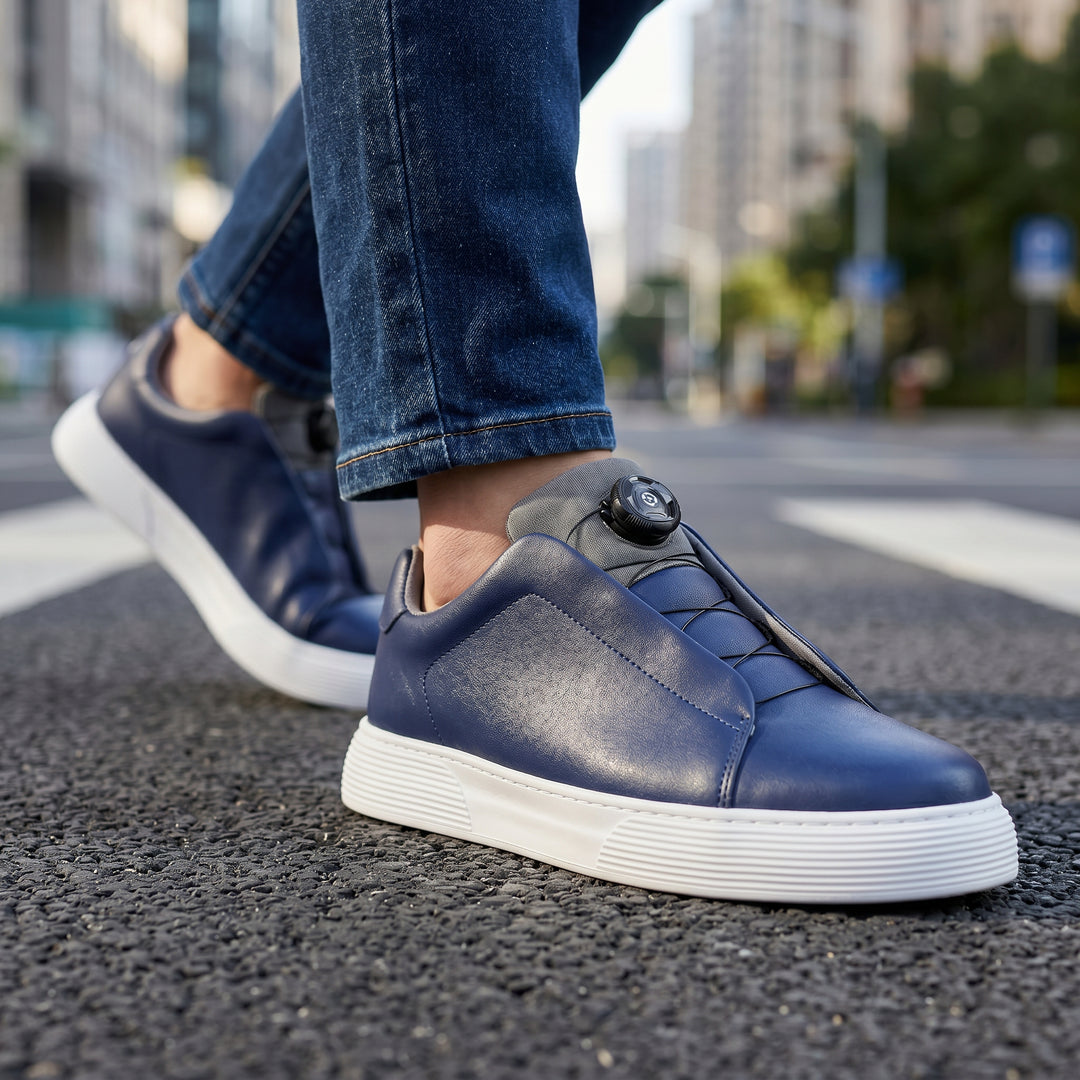 Hudson Orthopedic Leather Sneaker