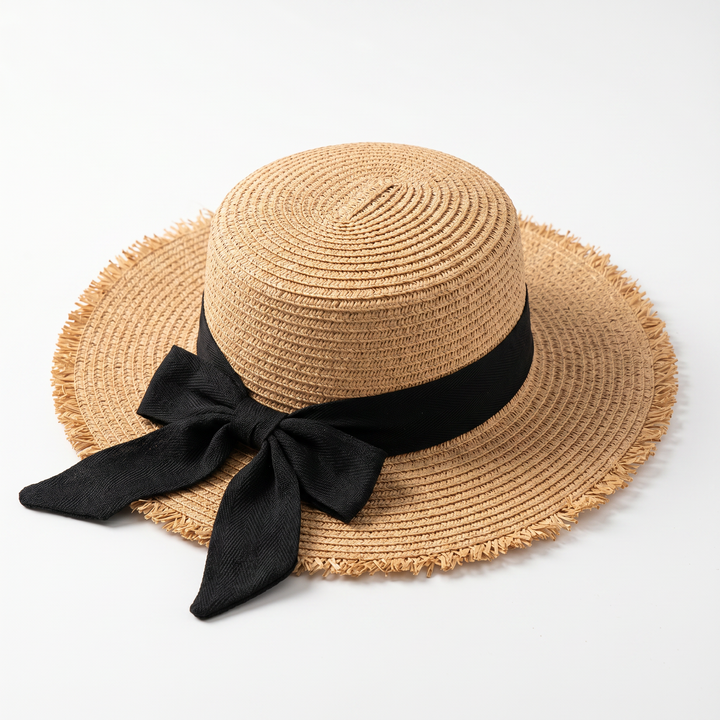 Tori Bow Straw Hat