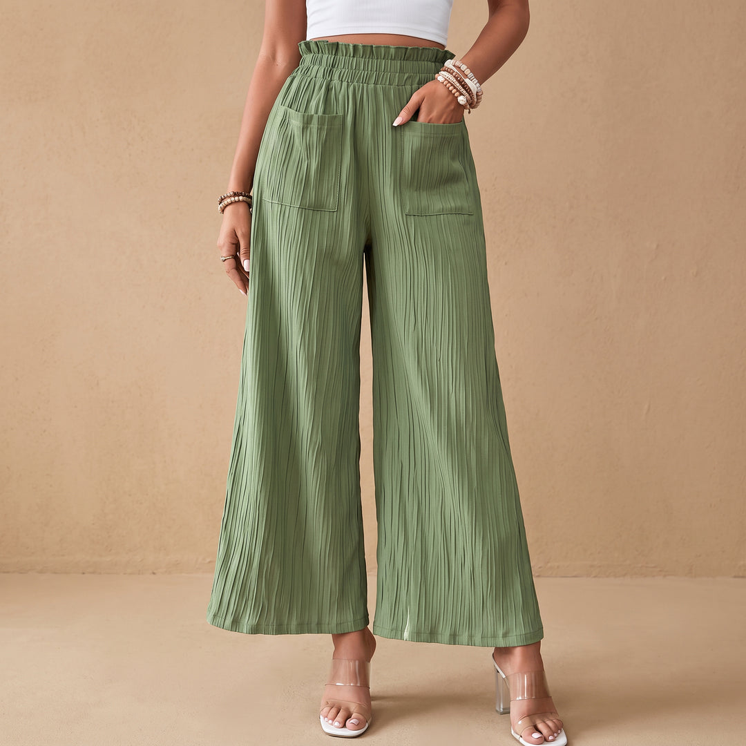 Marjon Linen Wide-Leg Pant