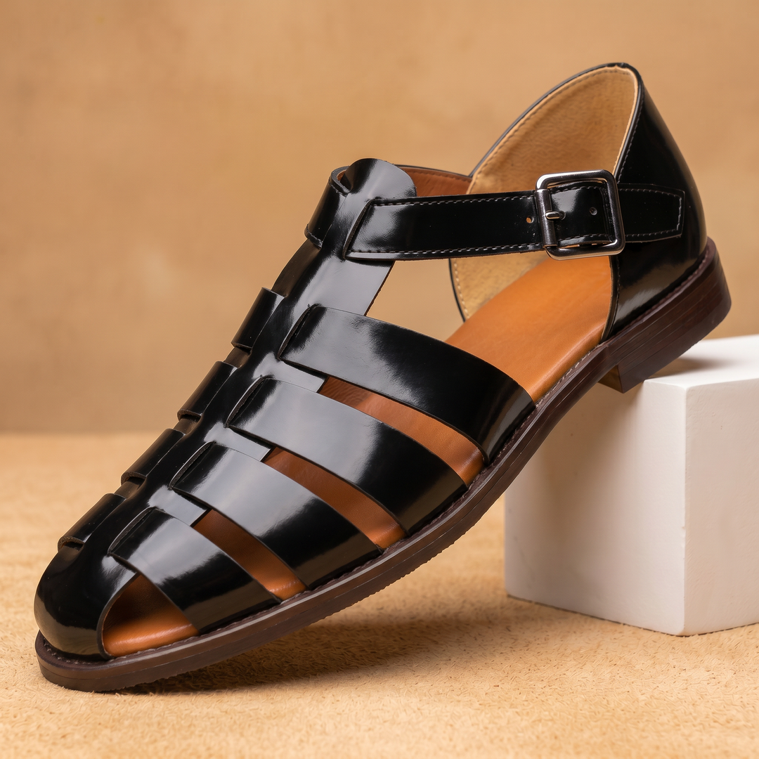 Verger Gladiator Leather Sandal