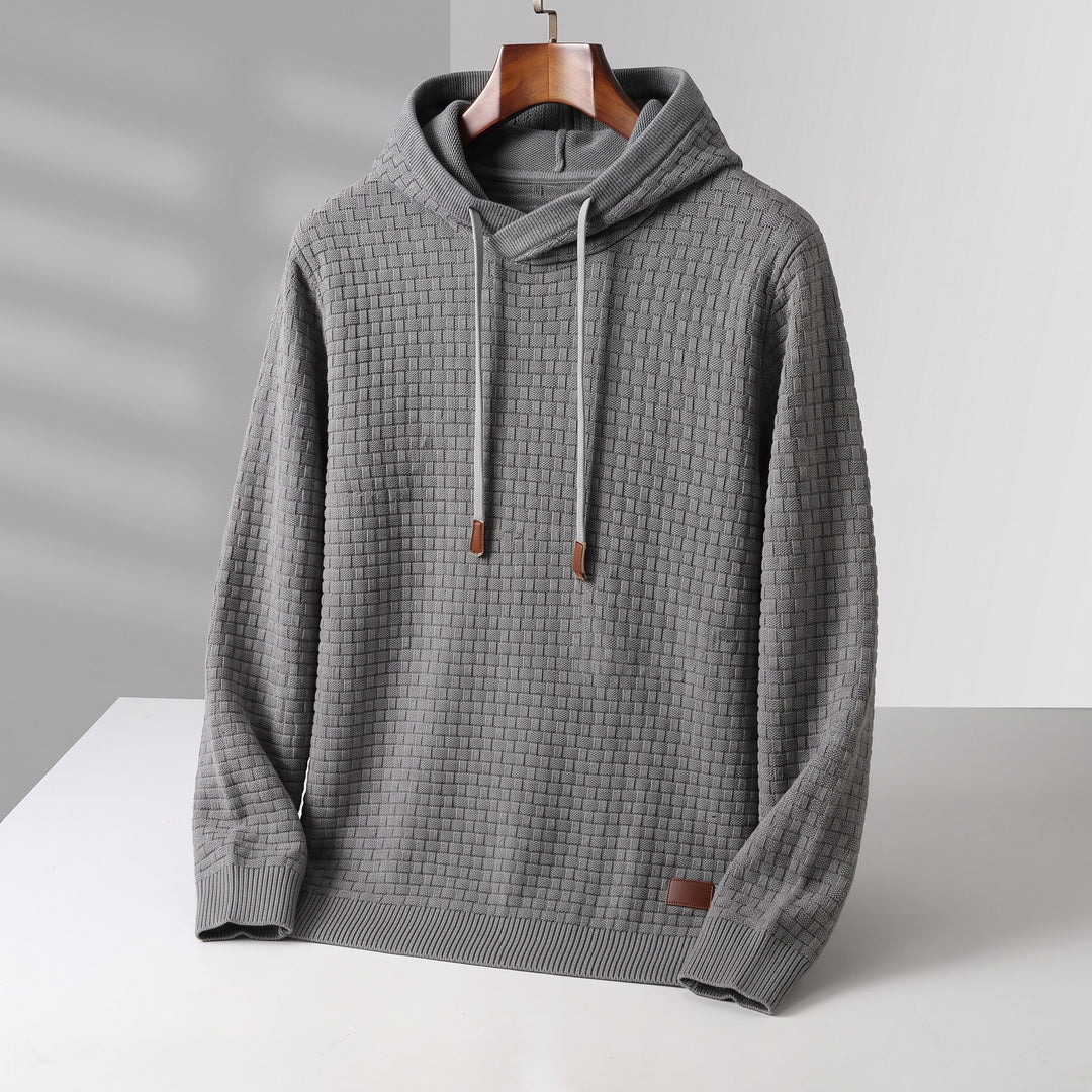Brooks Waffle Knit Hoodie