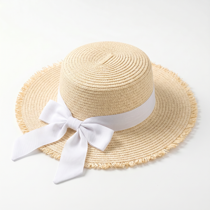 Tori Bow Straw Hat