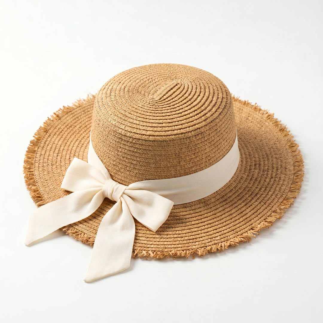 Tori Bow Straw Hat