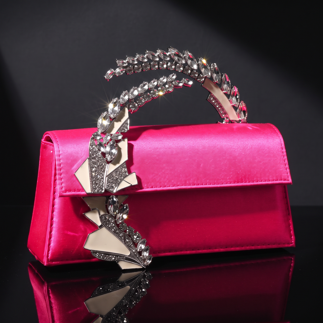 Valenzia Leather Clutch Bag