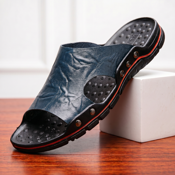 Ferraro Leather Slide Sandal