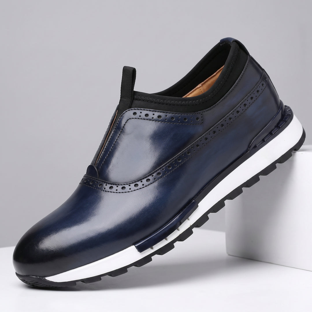 Wellington Leather Brogue Sneaker