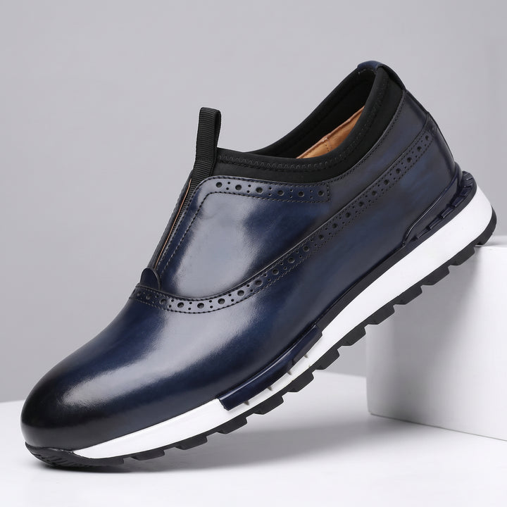 Wellington Leather Brogue Sneaker