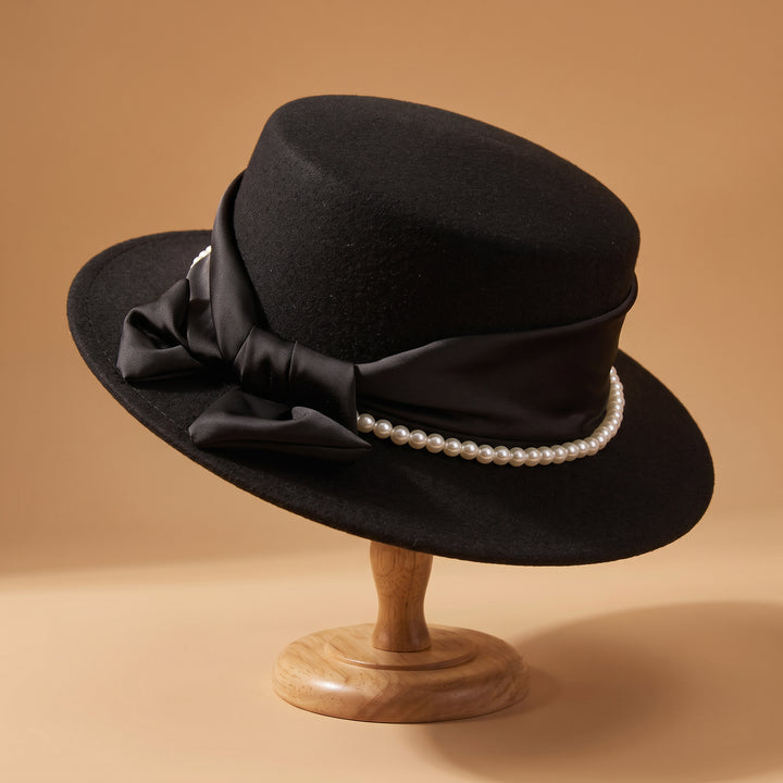 Anissa Pearl Felt Hat