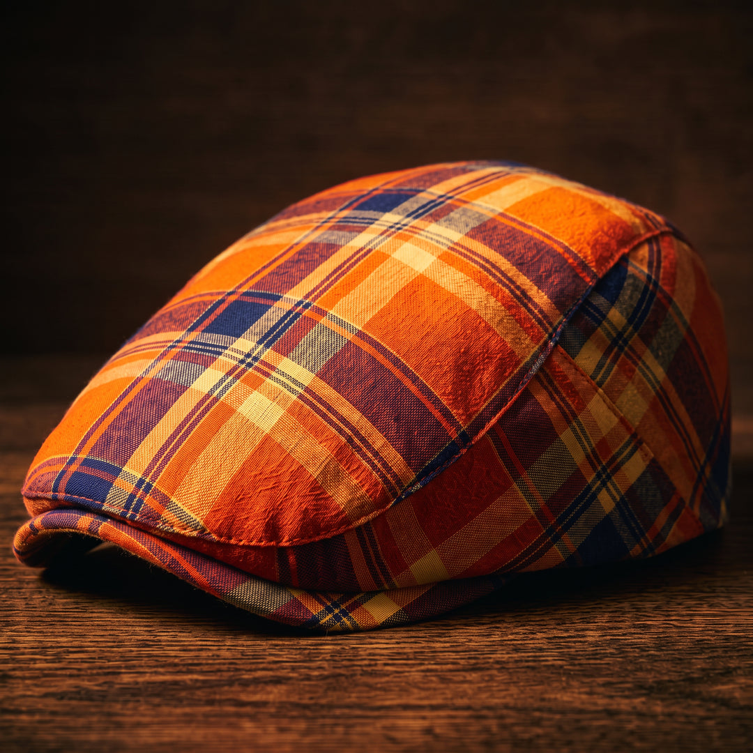 Phillips Plaid Flat Cap
