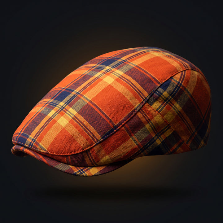 Phillips Plaid Flat Cap