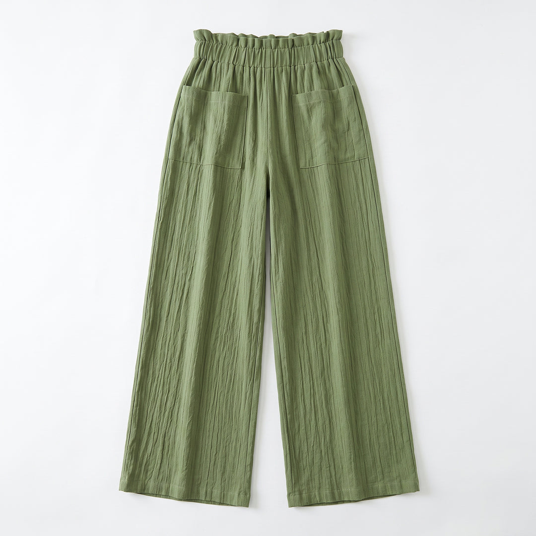 Marjon Linen Wide-Leg Pant