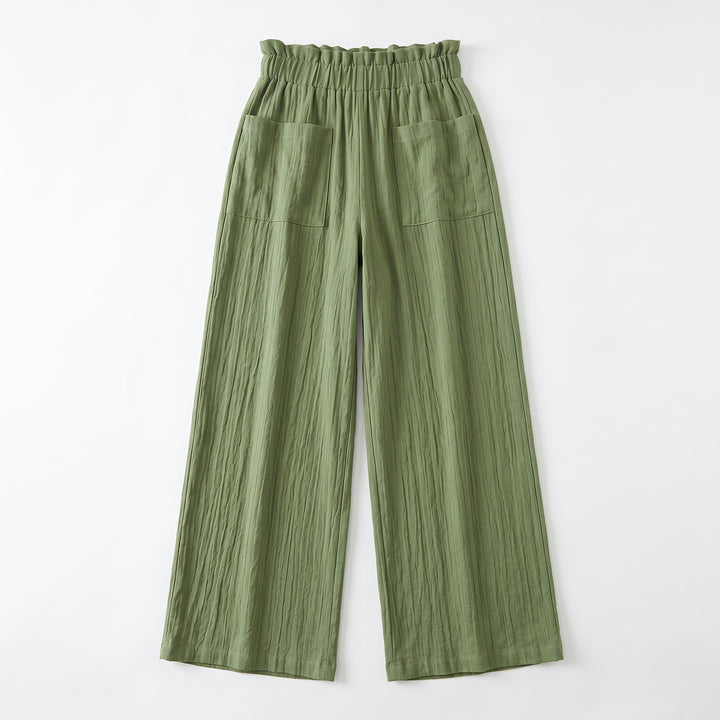Marjon Linen Wide-Leg Pant