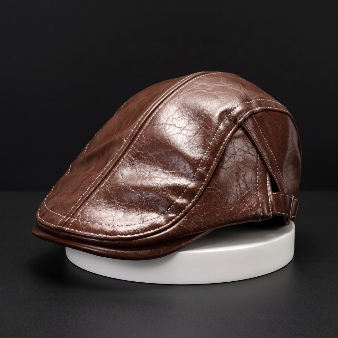 Mansory Leather Flat Cap