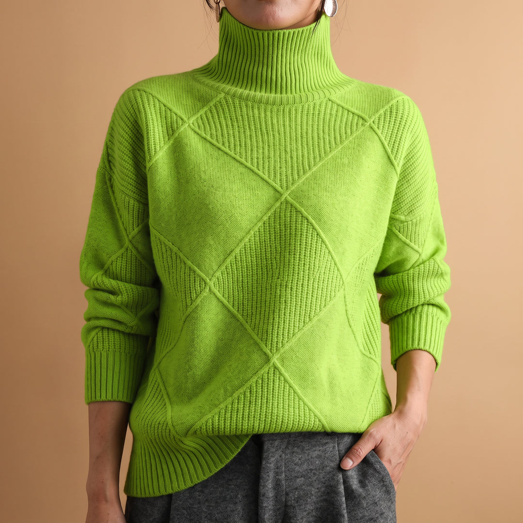 Jamie Knit Turtleneck Sweater