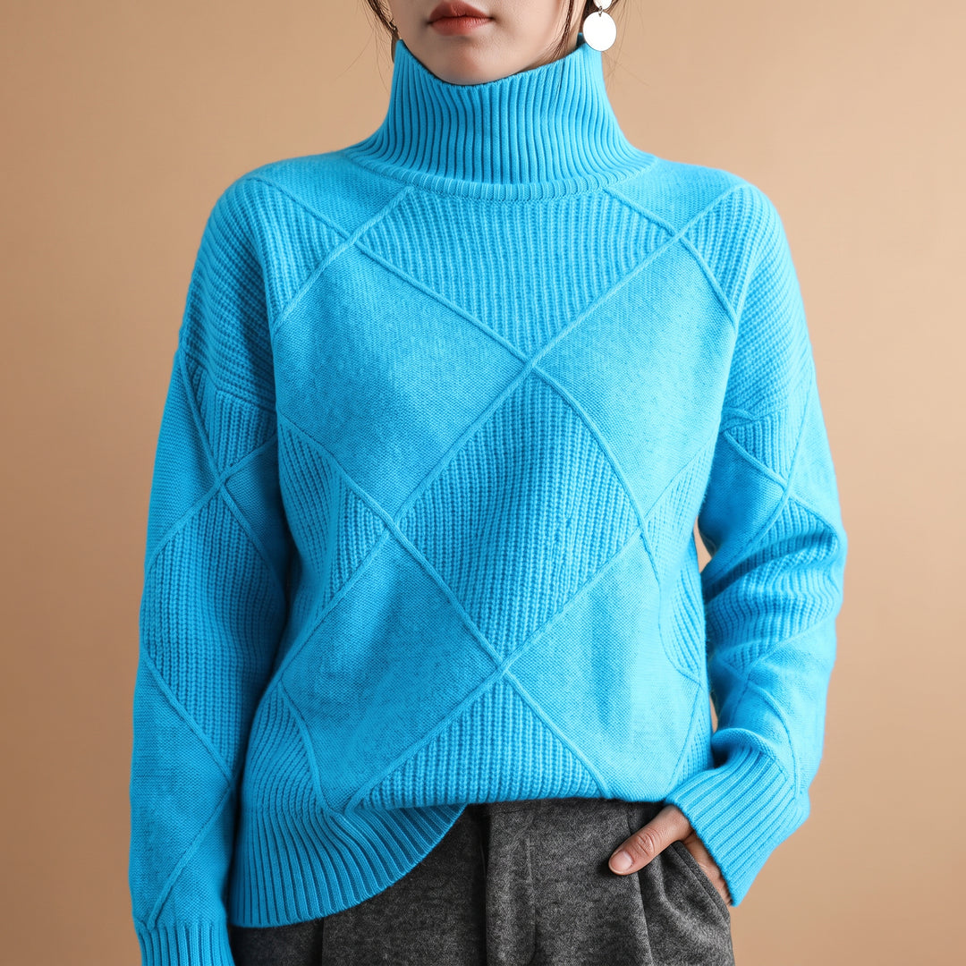 Jamie Knit Turtleneck Sweater