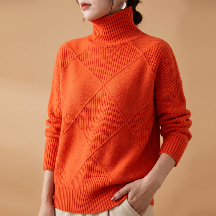 Jamie Knit Turtleneck Sweater