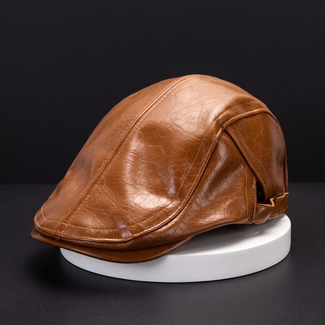 Mansory Leather Flat Cap