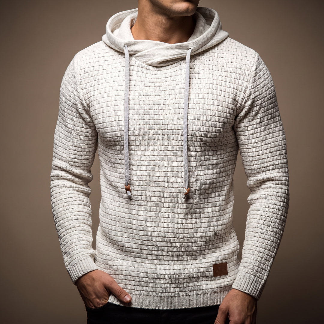 Brooks Waffle Knit Hoodie