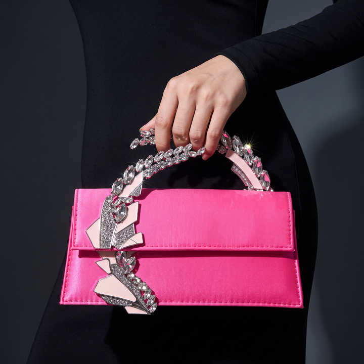 Valenzia Leather Clutch Bag