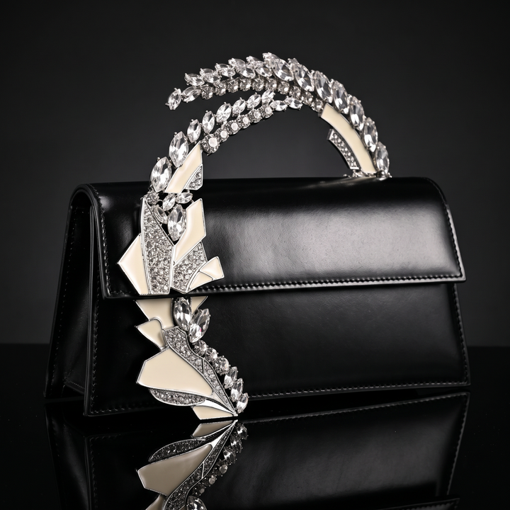 Valenzia Leather Clutch Bag