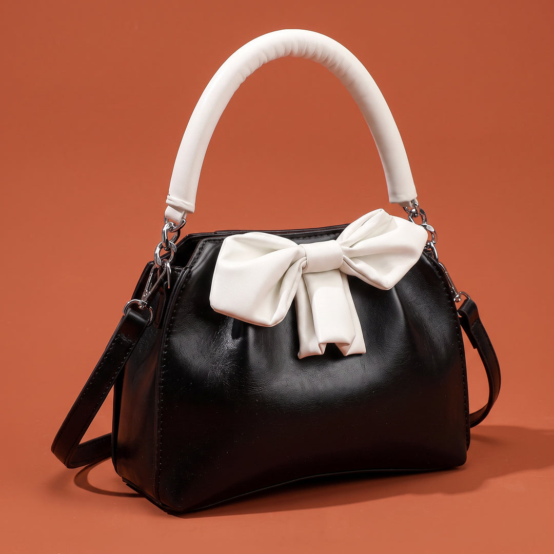 Georgina Leather Bow Bag