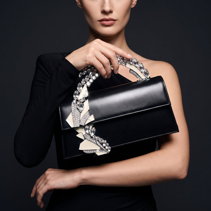 Valenzia Leather Clutch Bag