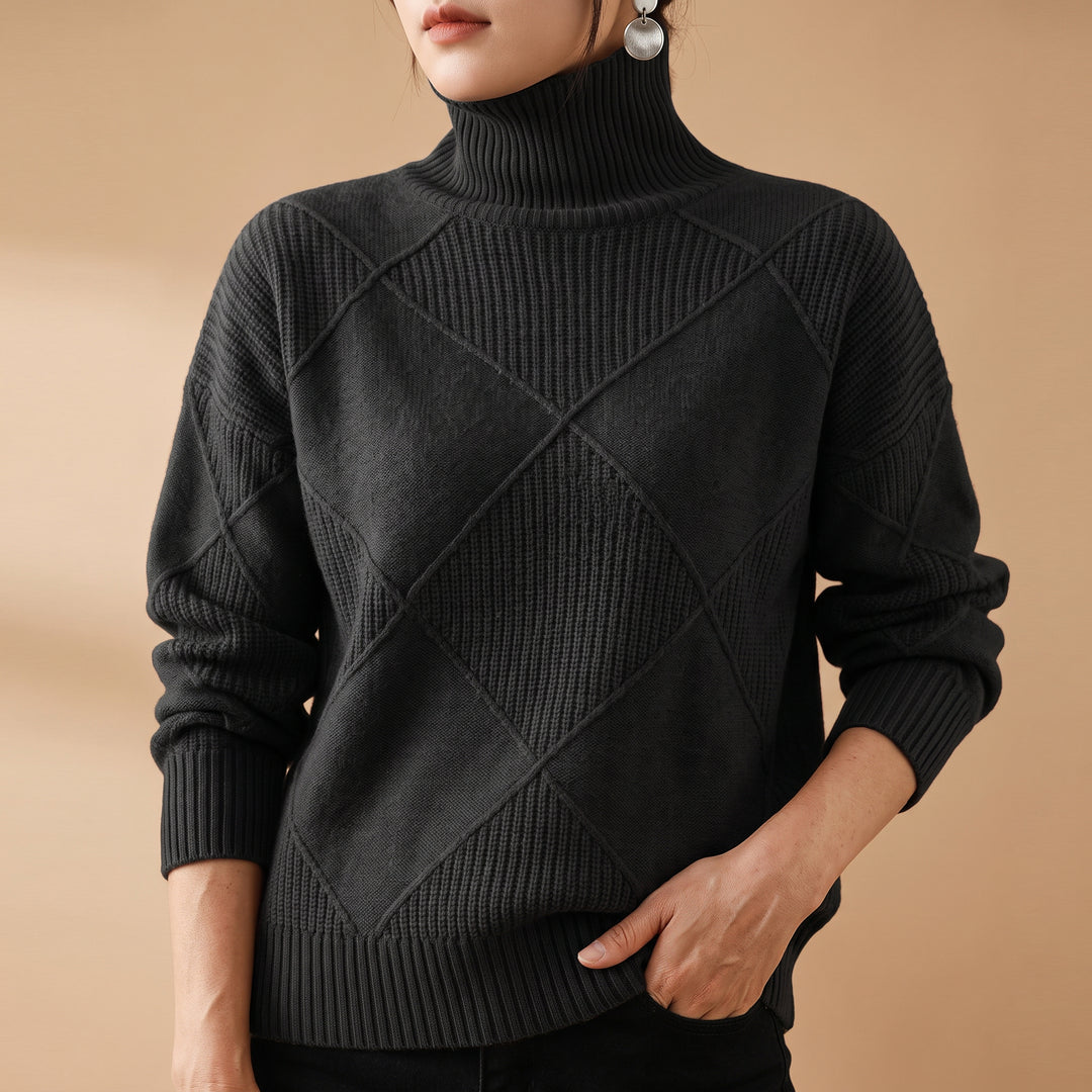 Jamie Knit Turtleneck Sweater