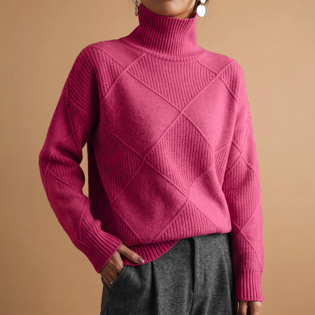 Jamie Knit Turtleneck Sweater