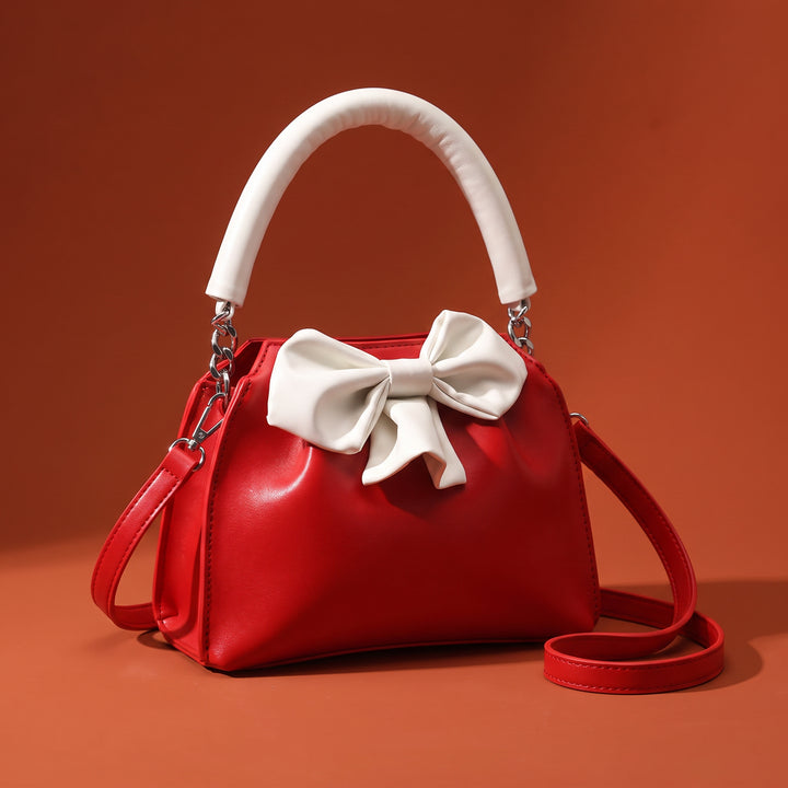 Georgina Leather Bow Bag