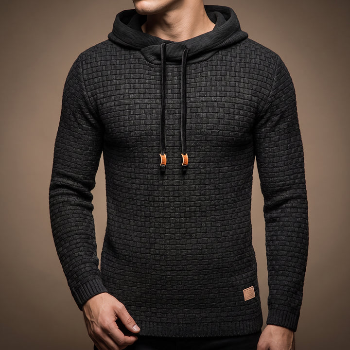 Brooks Waffle Knit Hoodie