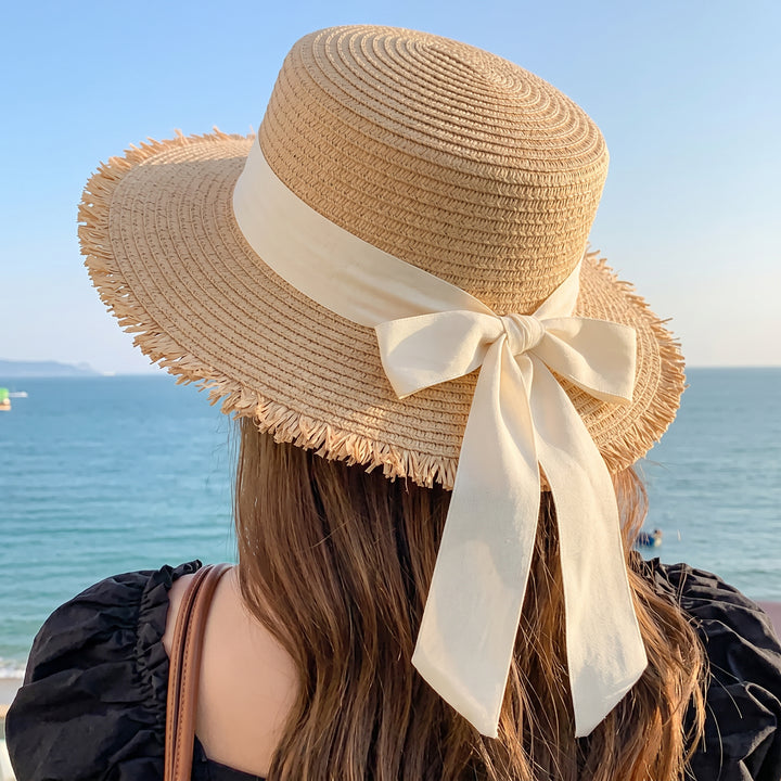 Tori Bow Straw Hat